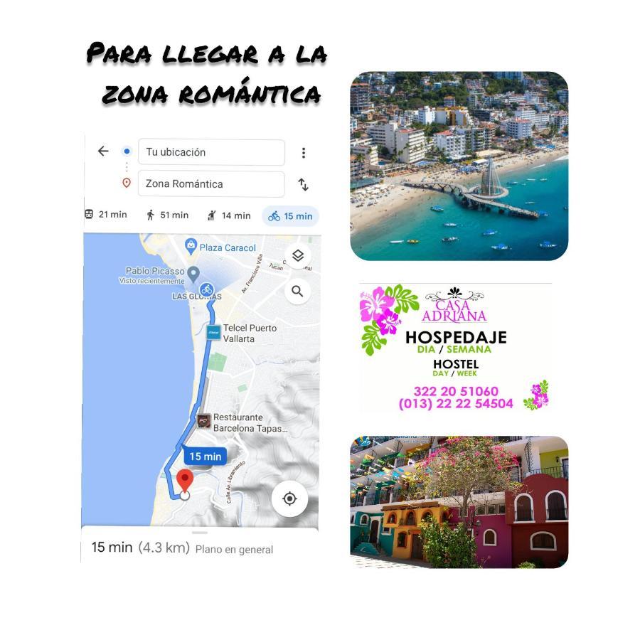 Casa Adriana VIP Backpackers Hostel Puerto Vallarta Bagian luar foto