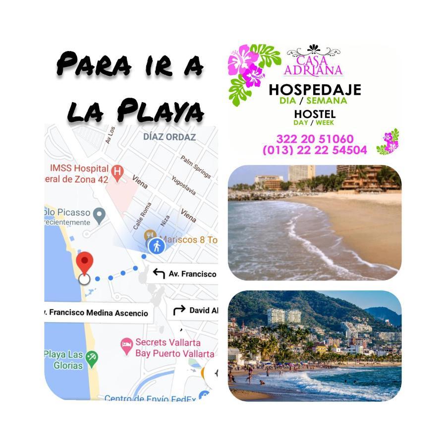 Casa Adriana VIP Backpackers Hostel Puerto Vallarta Bagian luar foto