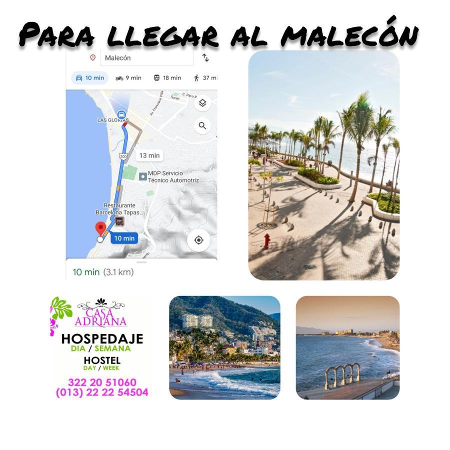 Casa Adriana VIP Backpackers Hostel Puerto Vallarta Bagian luar foto